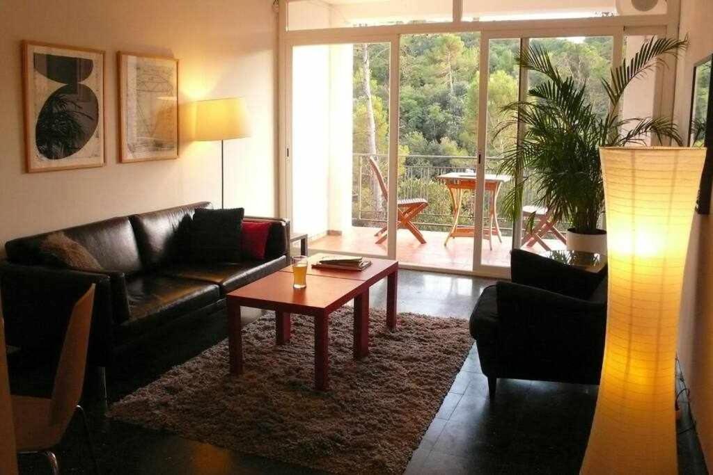 Apartamento Con Increibles Vistas Y Terraza Girona Bagian luar foto